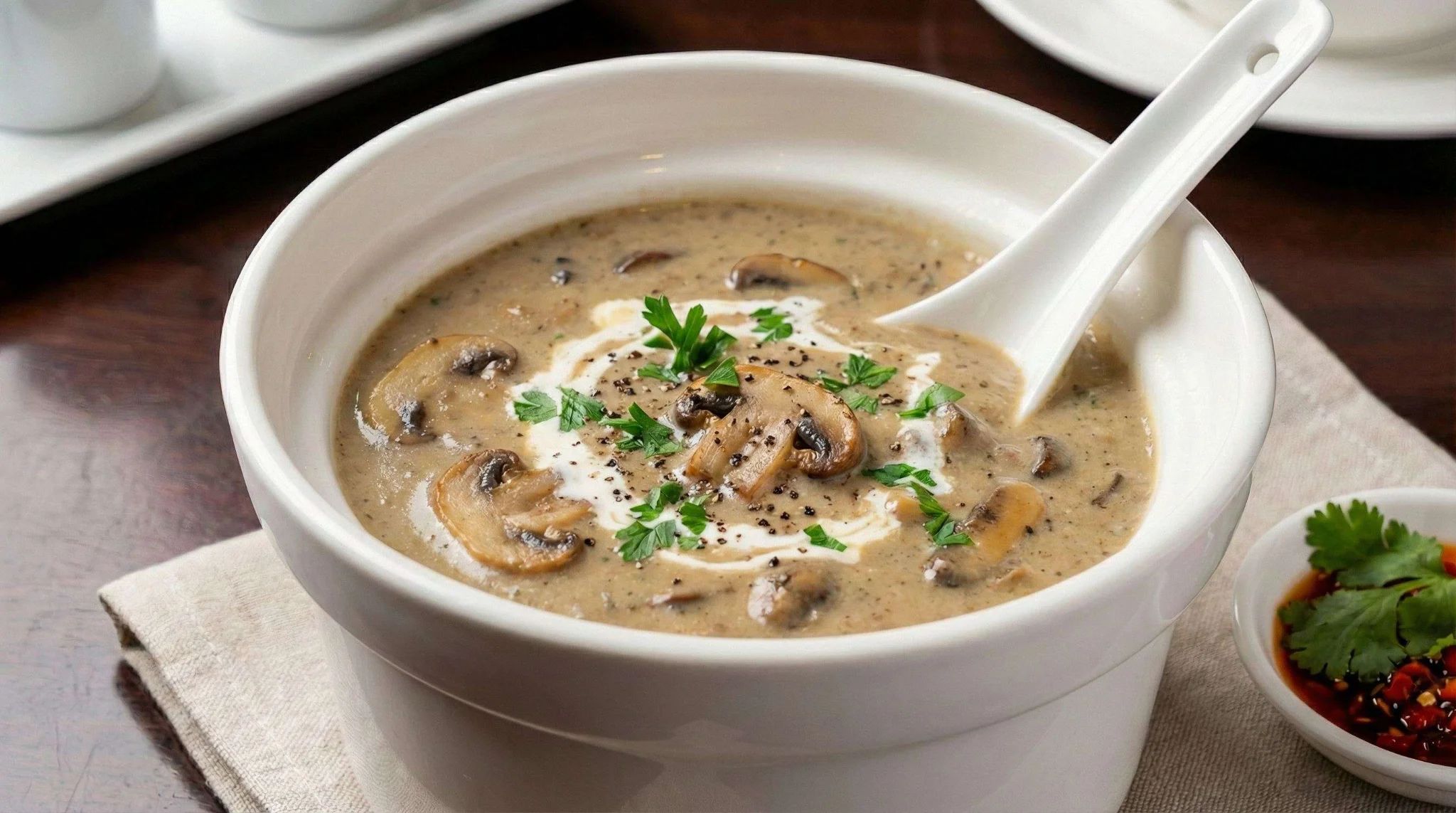 奶油蘑菇湯